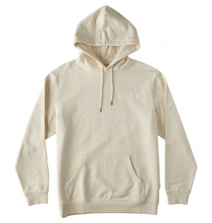 DC 1994 Pullover Men Hoodie Beige | US-7591VIH