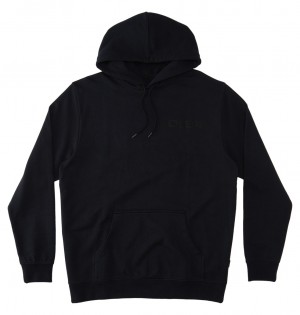 DC 1994 Pullover Men Hoodie Black | US-8902PJS