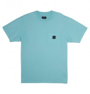 DC 1994 Short Sleeve Men T-Shirt Turquoise | US-7014BCJ