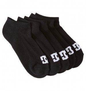 DC Ankle Men Socks Black | US-2847FKO