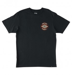 DC Built To Last Men T-Shirt Black | US-7361UYX