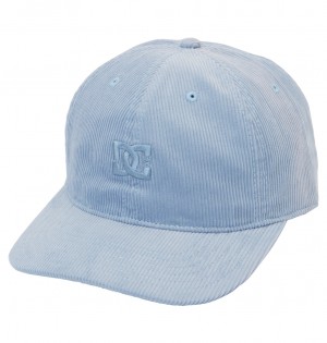 DC Cap Star Corduroy Men Caps Blue | US-7682PFB