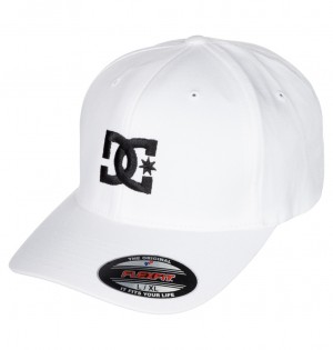 DC Cap Star Men Caps White / Black | US-3817RWM