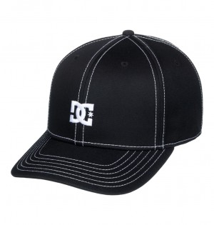 DC Cap Star Snapback Men Caps Black | US-3257AVL