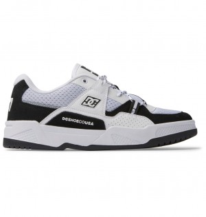 DC Construct Men Sneakers Black / White | US-2816VPU