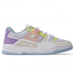 DC Construct Women Sneakers White / Multicolor | US-1463KGT