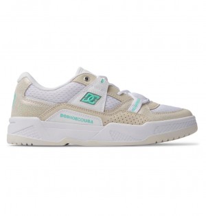 DC Construct Women Sneakers White | US-0158VSP