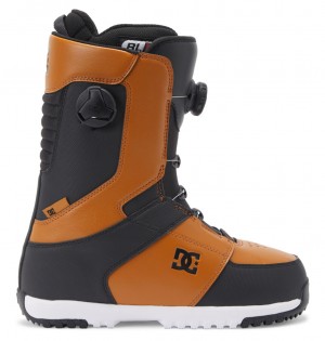 DC Control BOA® Men Snowboard Boots Brown / Black | US-5491ZTS