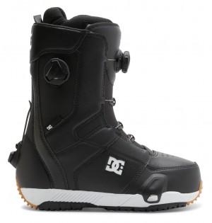 DC Control Step On BOA® Men Snowboard Boots Black / White | US-6932ROF