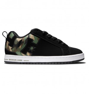 DC Court Graffik Men Sneakers Black | US-4719CZM