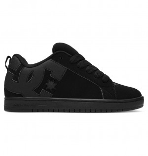 DC Court Graffik Men Sneakers Black | US-5230RFU