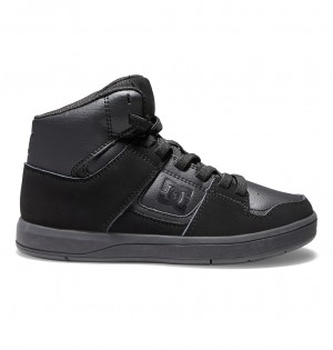 DC Cure High-Top Kids' Sneakers Black | US-3480SYI