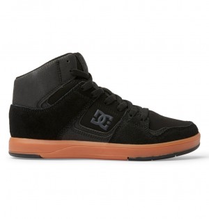 DC Cure High-Top Kids' Sneakers Black | US-7319QLO