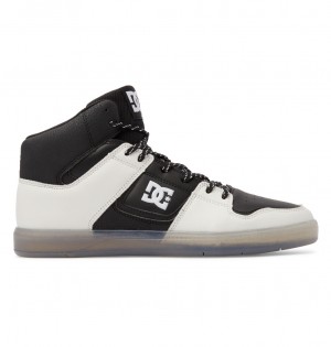 DC Cure High-Top Men Sneakers Black / Cream | US-4837ENW