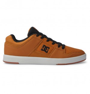 DC Cure Men Sneakers Brown / Black | US-8673BFS