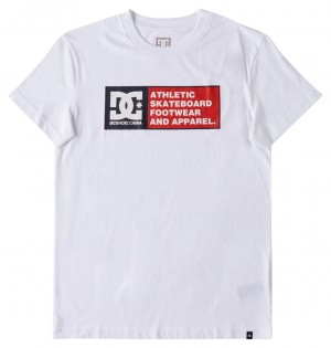 DC Density Zone Men T-Shirt White | US-7918XOM