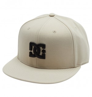 DC Empire Snapback Men Caps Beige | US-5342OKT