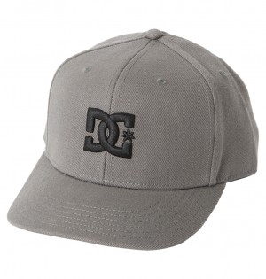 DC Empire Snapback Men Caps Grey | US-9871ANV