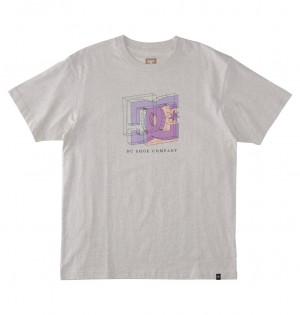 DC Fine Art Men T-Shirt White | US-0362JRG