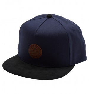 DC Hackers Snapback Kids' Caps Navy | US-3412XRZ