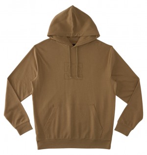 DC Highland Pullover Men Hoodie Green | US-3179RFZ