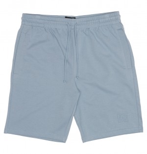 DC Highland Sweat Walk Men Shorts Blue | US-6045GWV