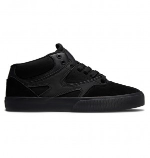 DC Kalis Vulc Mid Men Sneakers Black | US-9174OLH