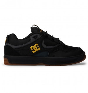 DC Kalynx Zero Men Sneakers Black / Gold | US-7401ZBT