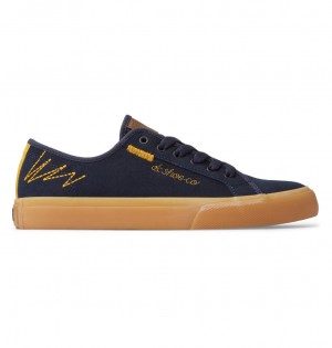 DC Limited Edition Manual Men Sneakers Navy / Khaki | US-3657GXJ