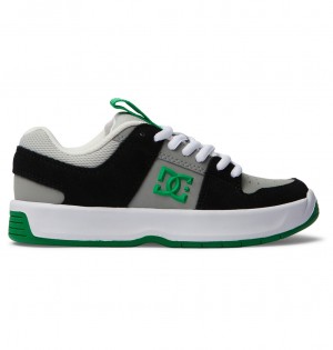 DC Lynx Zero Kids' Sneakers Black / Green | US-6791VUL