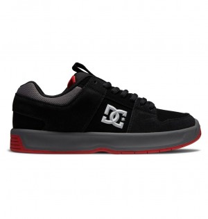 DC Lynx Zero Men Sneakers Black / Grey / Red | US-6495DRP