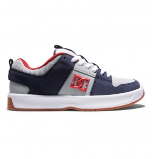 DC Lynx Zero Skate Jahmir Men Sneakers Navy / Grey | US-3149KVJ