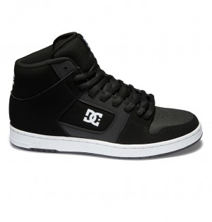 DC Manteca 4 HI Men Sneakers Black / White | US-0692MOI