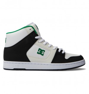 DC Manteca 4 HI Men Sneakers Black / White / Green | US-3849BNO