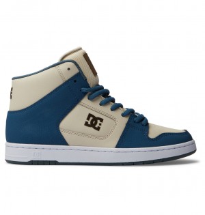 DC Manteca 4 HI Men Sneakers Grey / Blue / White | US-1853HYV