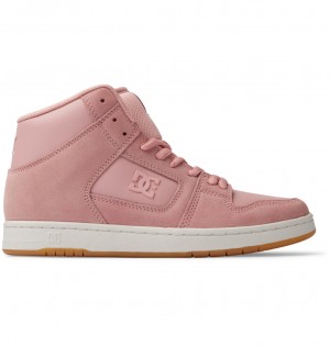 DC Manteca 4 Hi High-Top Women Sneakers Pink | US-4693YUH