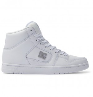 DC Manteca 4 Hi High-Top Women Sneakers White / Silver | US-4108VAY