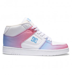 DC Manteca 4 MID Mid-Top Women Sneakers White | US-0651VBK