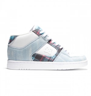 DC Manteca 4 MID Mid-Top Women Sneakers White | US-8049MZY