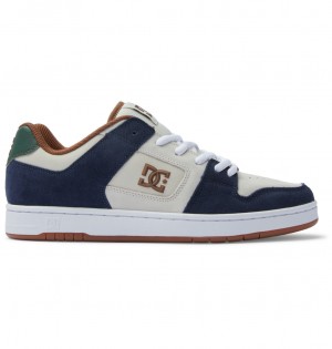 DC Manteca 4 Men Skate Shoes Navy / Khaki | US-3186ILH