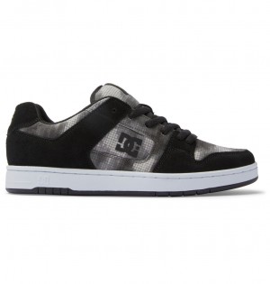 DC Manteca 4 Men Sneakers Black / Camo | US-6704DAC