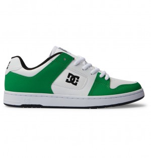 DC Manteca 4 Men Sneakers Green / White / Yellow | US-4862ELK