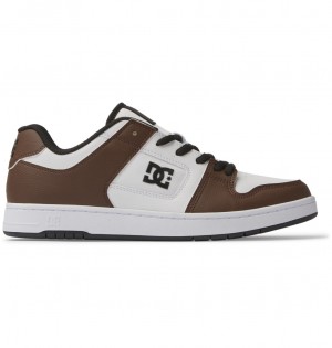 DC Manteca 4 Sn Men Sneakers White / Brown | US-5879RUN