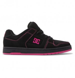 DC Manteca 4 Women Sneakers Black / Pink | US-5764LTC