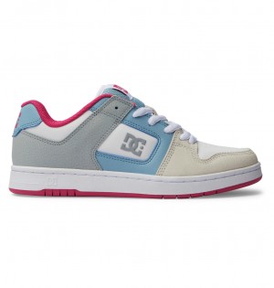 DC Manteca 4 Women Sneakers Blue / Pink | US-8253SNQ