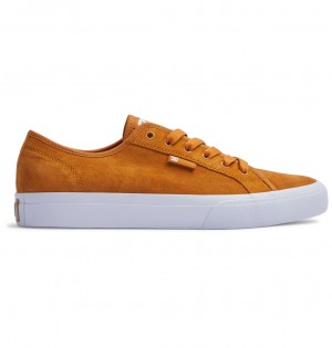 DC Manual Le Men Sneakers Brown / White | US-5249PTI