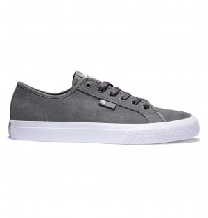 DC Manual Le Men Sneakers Dark Grey | US-4657BJH