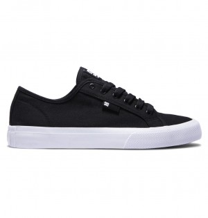 DC Manual Men Sneakers Black / White | US-6032IUL