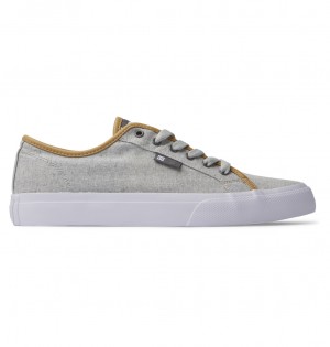 DC Manual Men Sneakers Grey / Light Grey | US-4560CLQ