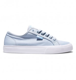 DC Manual Men Sneakers Light Blue | US-3910AGK